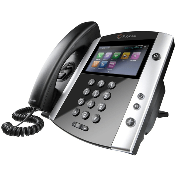 Polycom VVX 501 VoIP Telephone in Black Headset Store